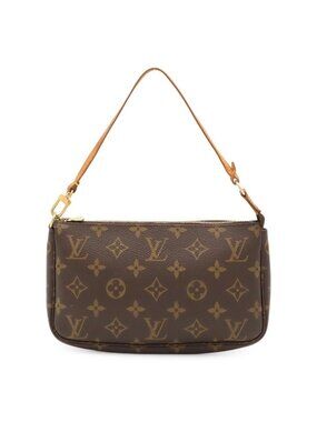 Louis Vuitton Monogram Pochette Accessoires Pouch Handbag Party
